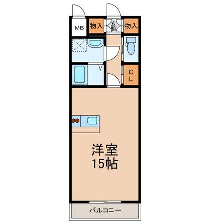 グランメール美園Ⅱの物件間取画像